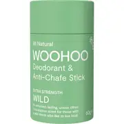WOOHOO BODY Deodorant Stick Wild Extra Strength 60g