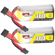 GAONENG GNB LiHV 4S 15.2V 380mAh 90C LiPo Battery XT30 Plug for CineWhoop RC FPV Racing Drone Airplane