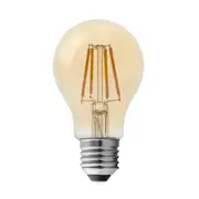 Lumenovo 4W E27 2700K A60 LED Filament Globe Brown