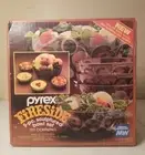 New Vintage Pyrex Fireside 5 Piece Sculptured Bowl Set 844-F