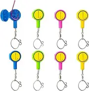 Mtxorvix 8pcs Fishing Knot Tying Tool, Protect from Fish Hooks, Tie Fishing Knots Easily, Cool Gadgets for Fishermen, Ice Fly Fishing, Fishing Accessories for Beginner Anglers