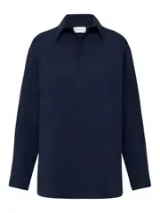 Matteau | Relaxed Shirt in Navy | The UNDONE