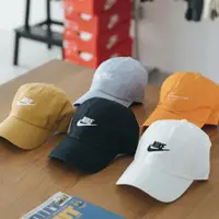 在飛比找蝦皮商城精選優惠-Nike Heritage 86 Cap 刺繡 老帽 黑 白