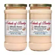 2 Jars Michaels of Brooklyn Alfredo Sauce 15 oz each **READ DESCRIPTION**