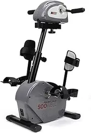 Rehabilitation Electronic Physical Therapy Exercise Bike, Indoor Pedal Exerciser, Fitness Bicycle Adjustable Resistance Arm & Leg Fitness Training Machine