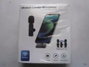 Professional Wireless Lavalier Microphone Plug & Play fits IPhone