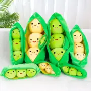 Pea Pillow Doll 25/40/70cm Soft Stuffed Plushies Cute Plush Toy Children's Sleep