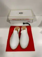 Chi Footwear M-426 Summer White Leather Slides
