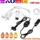 Salt Lamp E14 Power Cord Cable Dimmer AU Plug ON/OFF Button Control Bulb Switch