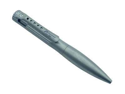 Twosun Tactical Push Button Bolt Action Pen Titanium Body Black Ink TS-pen26-San