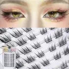 Manga False Eyelashes Natural Look DIY Lash Extensions Lash Clusters