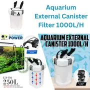 Dynamic Power Aquarium External Canister Filter 1000L/H 14W Filtering Healthy