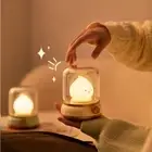 Mini Kerosene LED Night Light Flameless Candle Light Bedroom Decor