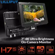 LILLIPUT H7S 7 Inch 1800nits High Brightness Tally Field Monitor for DSLR Camera