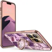 i-Blason Cosmo Snap Case for iPhone 13 Pro Max (6.7 In) w/ring holder, Ameth