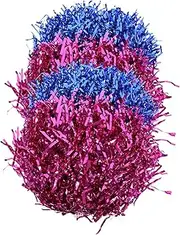 [OHPHCALL] 4pcs Flower Cheerleading Bouquet Party Cheering Props Cheer Pompom Props Pom Poms Cheerleading Pompoms for Crafts Performance Decorations Cheerleader Props Cheer Pom Poms for Kids
