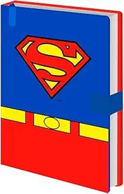 DC Comics A5 Superman Costume Journal Notebook, 210 mm x 160 mm Size