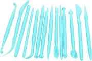 BEBEMOKO 2 Cake Decorating Clay Sculpting Tools Versatile Carving Pens for Fondant Sugar Craft and DIY Projects for Home School Use