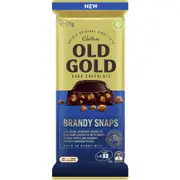 Cadbury Old Gold Dark Chocolate Brandy Snaps 175g