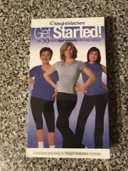 Weight Watchers Get Started VHS 2003 New & Sealed Rare Video 30 Minutes
