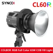 SYNCO COLBOR CL60R 65W RGB COB LED Video Light Photography Lighting 2700K-6500K