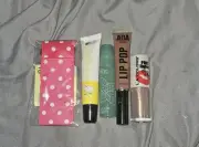 Lip Gloss & Balm Bundle + Lip Balm Holder Keychain BNIB