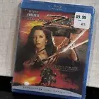 The Legend of Zorro Double Feature (Blu-Ray) New Sealed +BONUS FEATURES