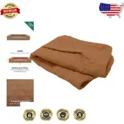 Versatile Toasted Brown Dog Bed Cover - Fits Orthopedic and Memory Foam Beds