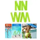 2 Pieces Swimming Pool Hand Rail Covers Slip Resistant Anti Scald 900D Nylon
