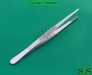 8 Straight Tweezer 6" Jewelers Tools Hobby Craft Model