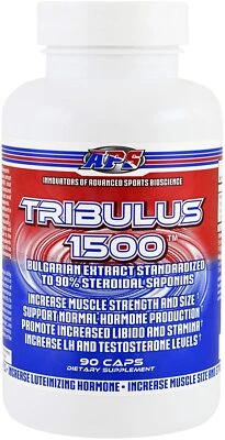 APS Tribulus 1500 Standardized 90% Bulgarian Tribulus Extract 90 Capsules