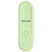 Book Light, USB Rechargeable Reading Light, Eye-Cared Amber Light Mode Green