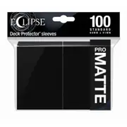 Ultra Pro Matte Deck Protector 100ct Black Eclipse