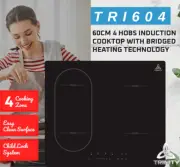Trinity TRI604 4 Burner 60cm Width Built-in Induction Cooktop SYDNEY PICKUP