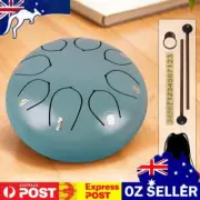 6 Inch 8 Notes Handpan Drum with Bag Drumsticks Rain Chime Rain Drum Instrument