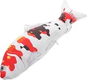 Kawaii Fish Plush Realistic Carp Cushion for Pets Soft Stuffed Animal Doll for Birthdays Educational Plush with Bright Colors Present