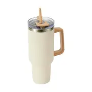 1.18L Cream Jumbo Tumbler with Handle