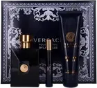 Dylan Blue By Versace For Men Set: EDT + EDT + Bath & SG 3.4oz+0.3oz+5.0oz New