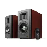 AirPulse A100HD Hi-Res Audio Certified Active Speaker System - Cherry Wood