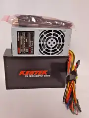 Kentek TFX 300 Watt Power Supply AC Input 100/240V 20+4, SATA,MOLEX,4PIN,FLOPPY