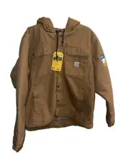 Carhartt Men's Relaxed Fit Washed Duck Sherpa-Line - Size Large