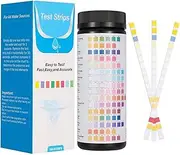 Water Hardness Test Kit | 16 in 1 Well Drinking Water Test Kit,Lead Testing Kit for Home Water, Aquarium Test Strips 100 Strips Easy Testing of Lead Bondoo