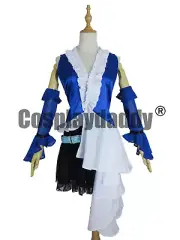 Final Fantasy XII 12 Yuna Lenne Song Dress Cosplay Costume