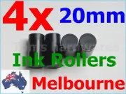 4x 20mm Ink Rollers for MX5500 / MX5500eos / CN-5500 / single line price guns