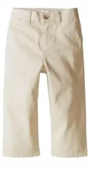 Ralph Lauren Baby Suffield Basic Sand Flat-Front Chino Pants,12 Months