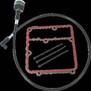 Feuling Black Oil Tank Vent Breather kit for Harley Dyna Super Glide Custom 05