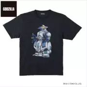 Godzilla VS Space Godzilla Deformed Art T-shirt M.O.G.E.R.A Pattern TOHO Japan