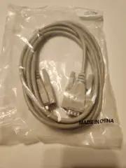 6Ft DB9-M/F Null Modem Cable quantity of two cables