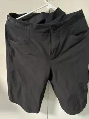 Patagonia Mens Dirt Craft Bike Shorts Black Medium Padded Chamois Liner 31 Shell