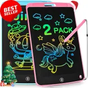 2 Pack LCD Writing Tablet, 10 Inch Doodle Board, Toddler Kids Toys